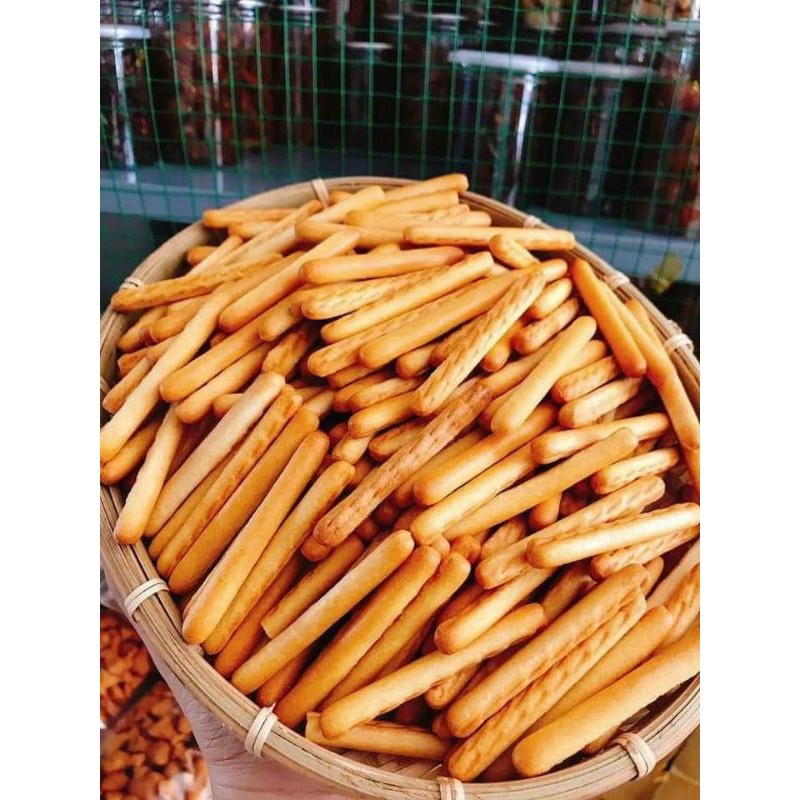 Bánh quy đũa bơ sữa hũ 250GR - Gìon Ngon Vị Bơ Sữa Thơm Lừng