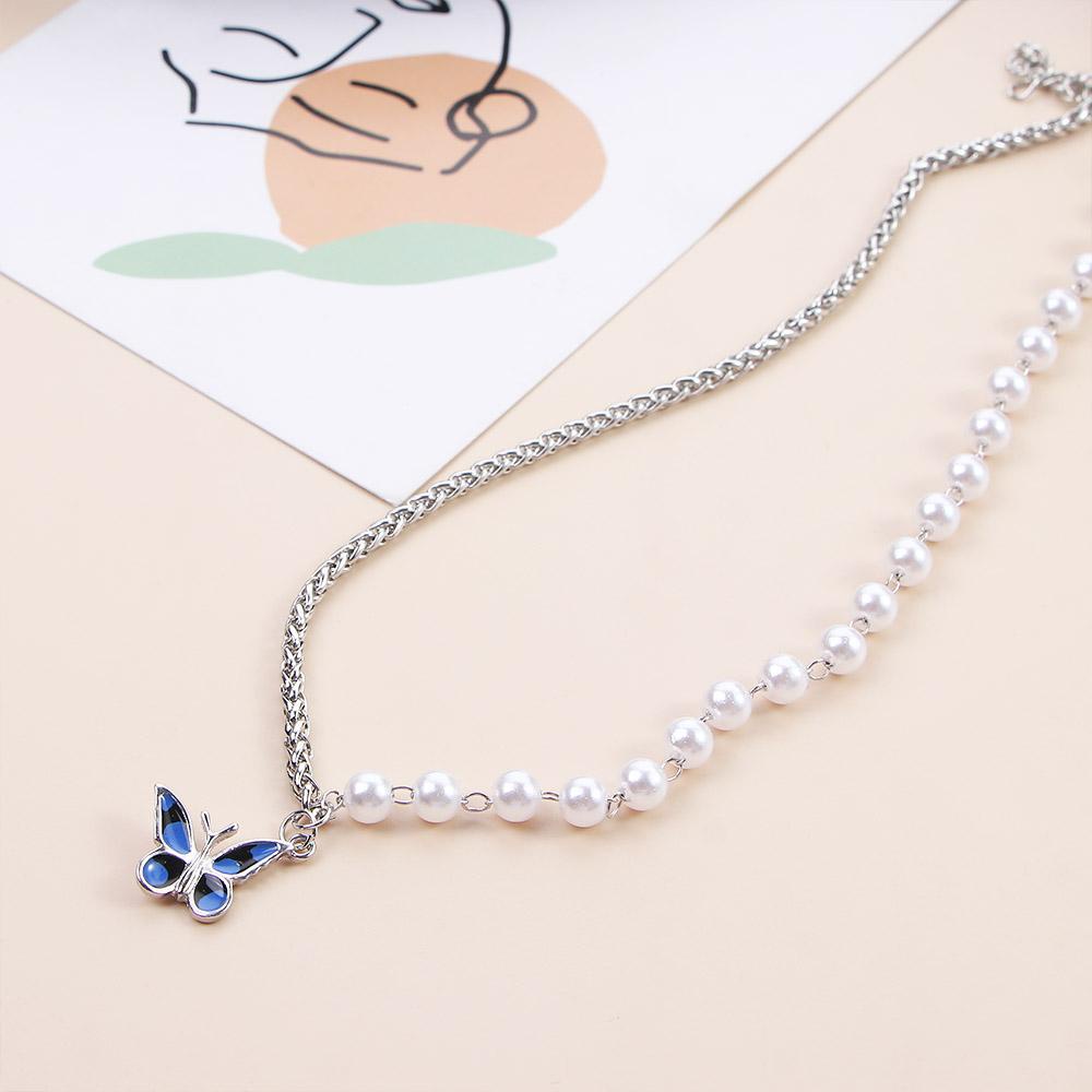 AROMA Vòng cổ Mặt Hình Bướm Sang Trọng Cho Nữ