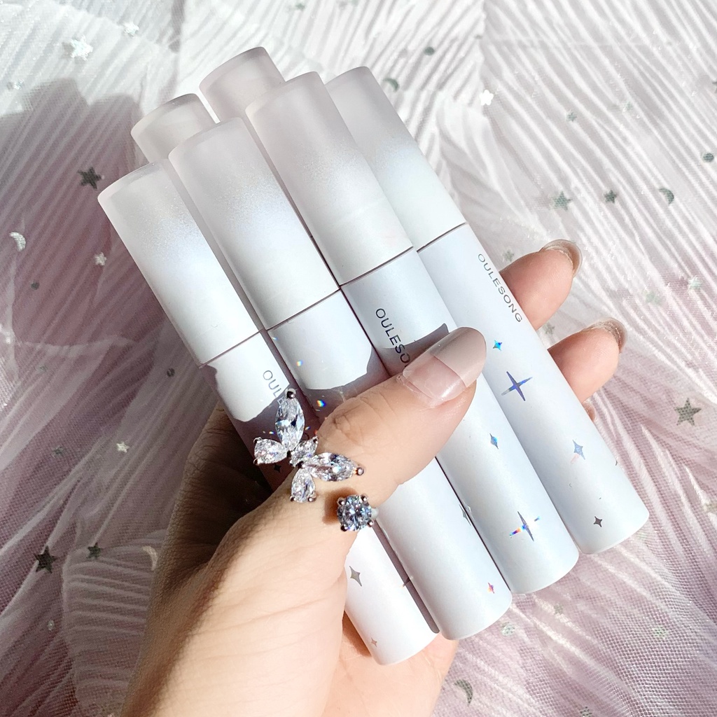 [Hàng mới về] Son bóng trang điểm hiệu ứng mờ chống thấm nước