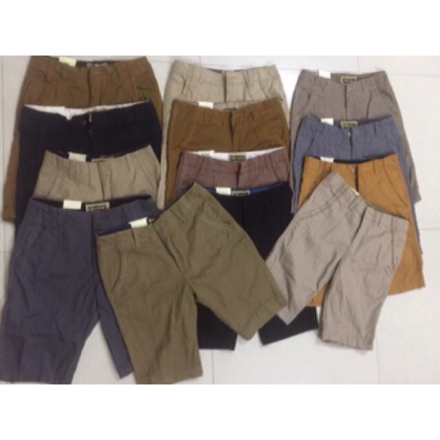 Quần short kaki nam