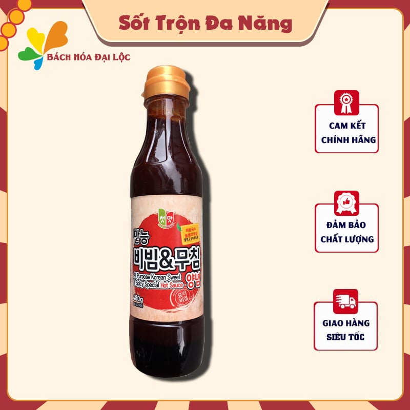 Sốt trộn đa năng Hàn Quốc - làm các món cơm trộn, mì trộn, ốc trộn, mực trộn ( 480 g)