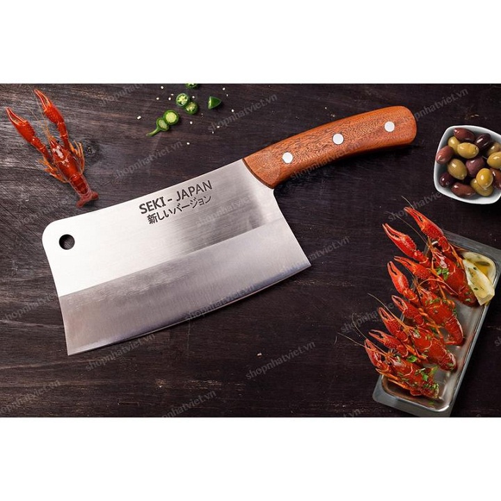 Dao chặt SEKI Nhật Bản Siêu Bền Đẹp Nặng 800gr dài 29cm