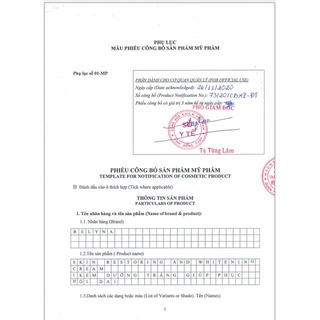 Kem Dưỡng Trắng Giúp Phục Hồi Da 15g Belyna