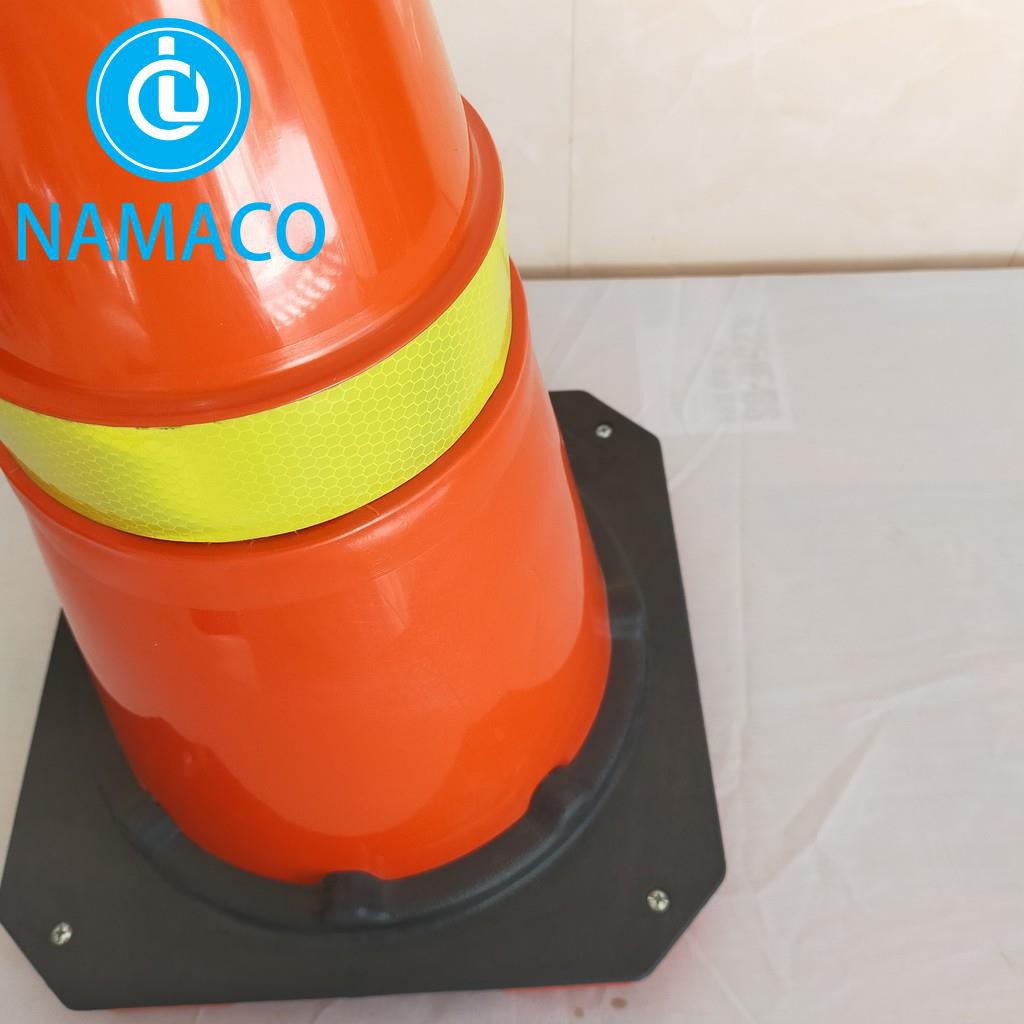 Cọc Giao Thông Nhựa HDPE Màu Cam 2 Phản Quang (107/41 Liên Khu 4-5, Bình Hưng Hòa B, Bình Tân)