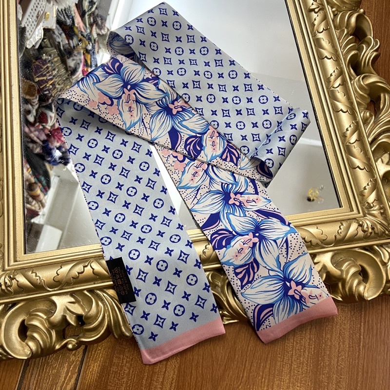 Khăn lụa 2 mặt quấn túi, cột tóc, thắt nơ cổ