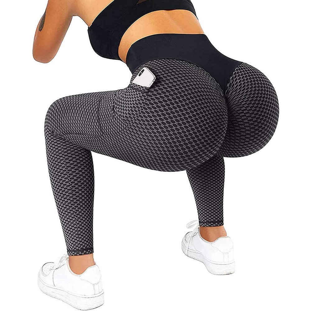 Quần Legging Tập Yoga Có Túi Chống Cellulite Mới