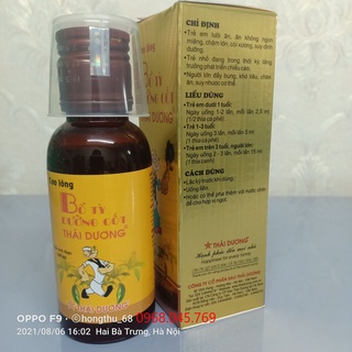 BỔ TỲ DƯỠNG CỐT THÁI DƯƠNG chai 100ml
