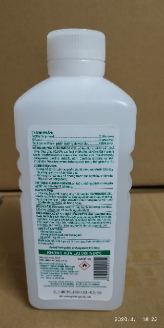 NƯỚC RỬA TAY KHÔ CLINHANDS GEL 500ml (OPODIS PHARMA) | BigBuy360 - bigbuy360.vn