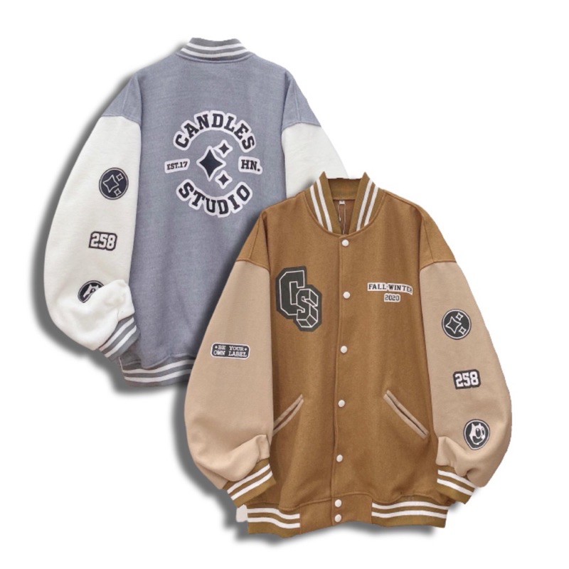 Áo khoác nỉ CS dáng bomber | BigBuy360 - bigbuy360.vn