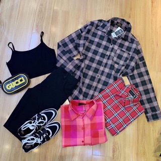 Sét sơ mi +áo thun+ quần leging