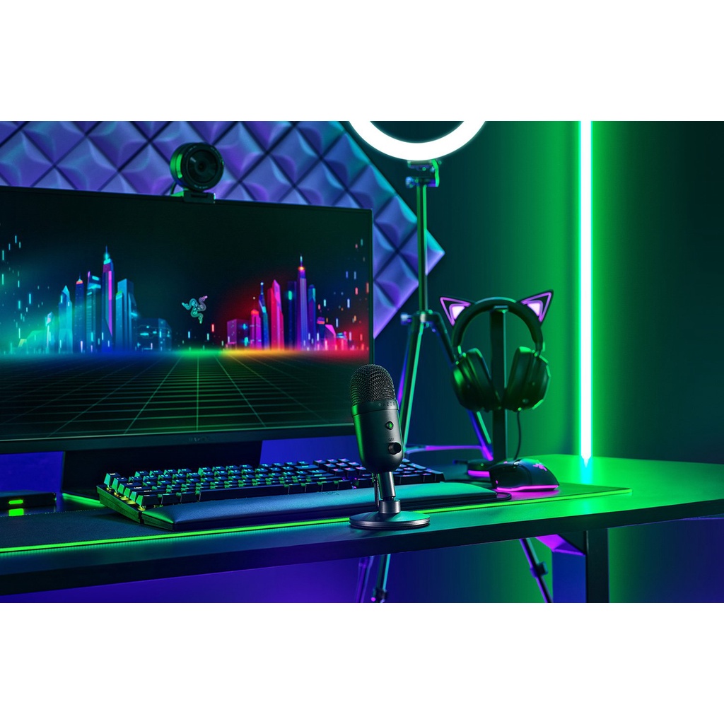 Micro thu âm Razer SEIREN V2 X-USB Microphone for Streamers_RZ19-04050100-R3M1