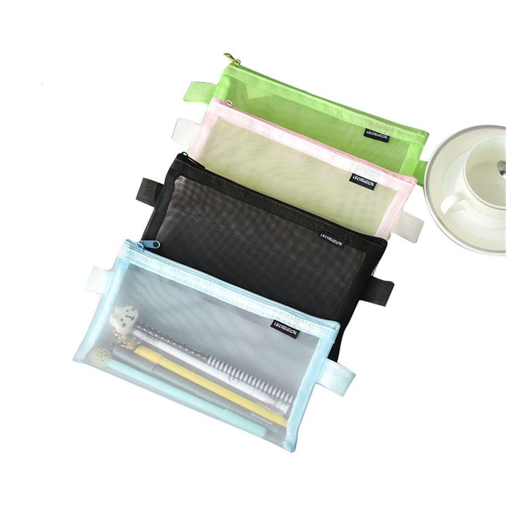 Túi Đựng Bút Bằng Nylon Thiết Kế Đơn Giản Unisex