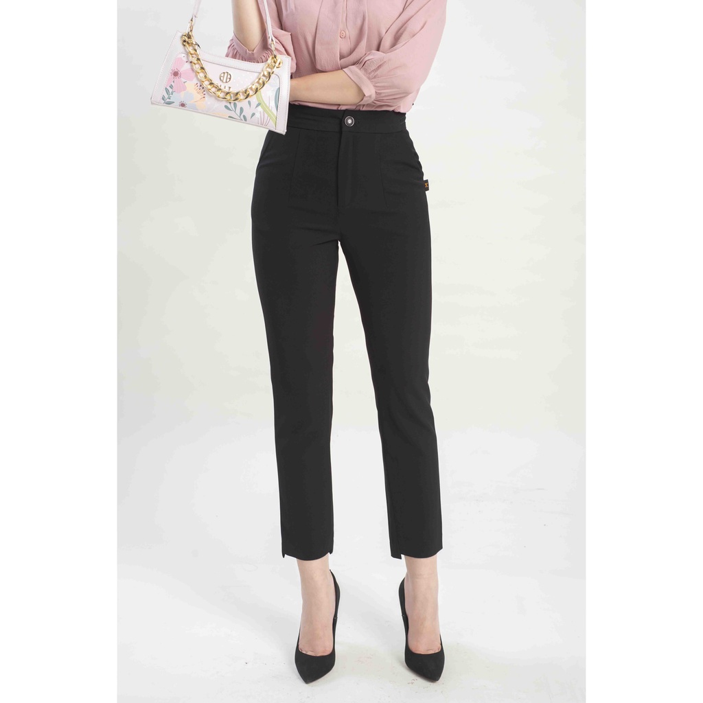 Quần Suông Cơ Bản phối Cạp Ren MMOutfit M-QU021120001