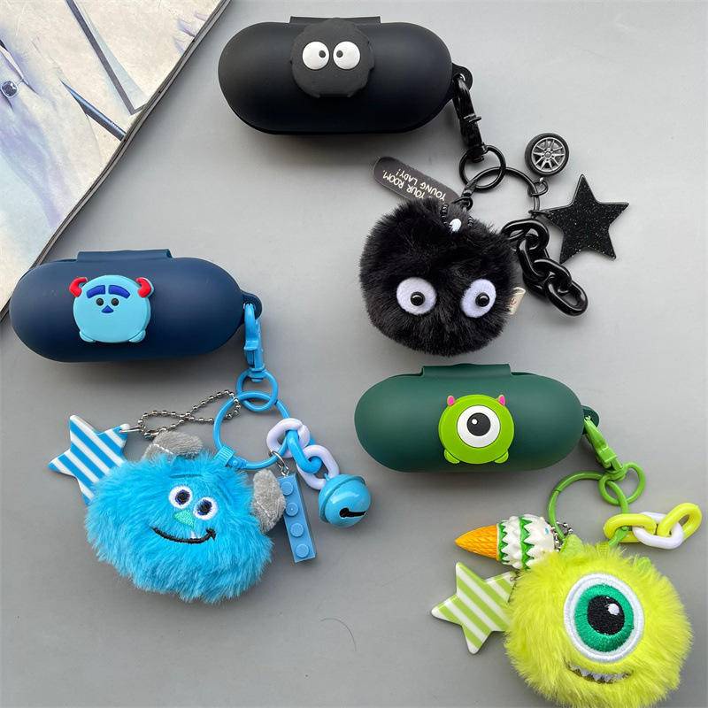 Vỏ Bảo Vệ Hộp Sạc Tai Nghe Sony WF-C500 Bluetooth Không Dây Bằng Silicon Họa Tiết Hoạt Hình Dễ Thương