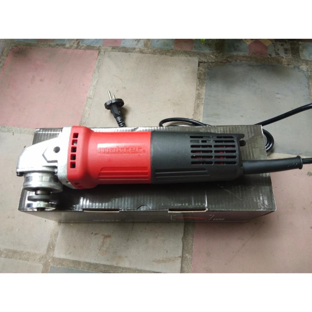 Hình Thật - Máy Mài Máy Cắt Cầm Tay MATEC Japan Màu Đỏ Công Suất 840W Ruột Đồng 100% - Máy Cắt Tay 100mm Tốt Bền
