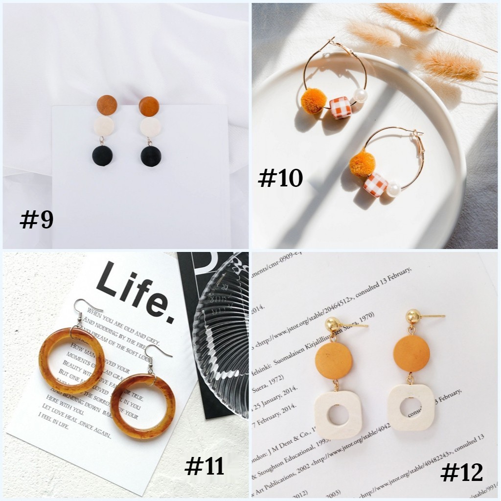 Khuyên Tai Nữ Trang Tạo Hình Độc Đáo A467