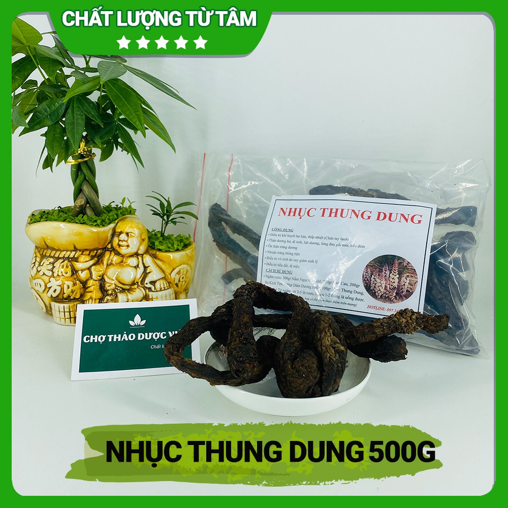 [Giá sỉ] 500g Nhục Thung Dung (Khô, Đẹp)