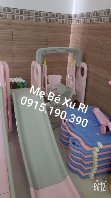 Cầu trượt xích đu có sẵn