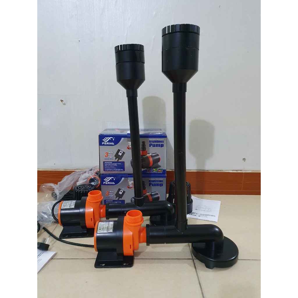 Combo hút mặt, hút đáy bể cá + Máy Bơm Periha PB 5000 - 25000 - SIÊU TIẾT KIỆM ĐIỆN, ÊM ÁI KHÔNG ỒN
