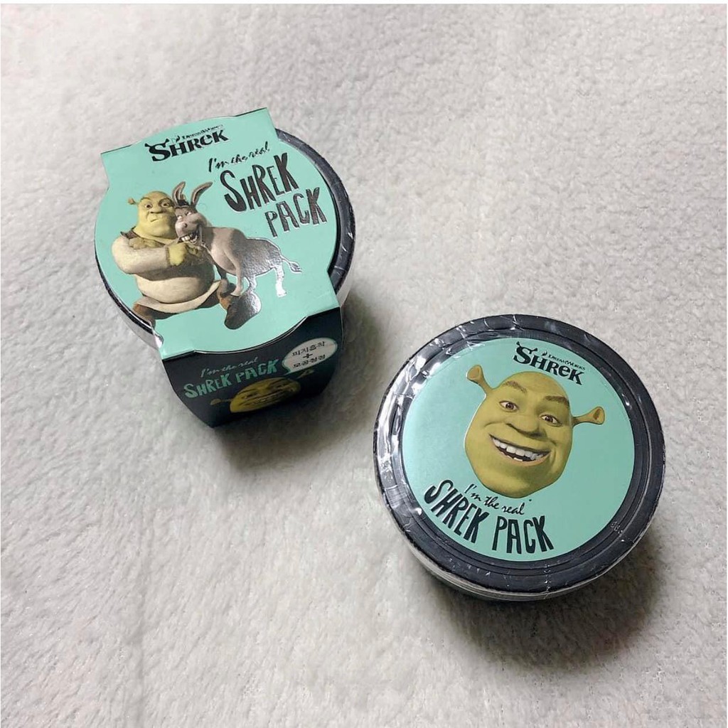 MẶT NẠ ĐẤT SÉT RAU MÁ + BẠC HÀ SHREK PACK - GIẢM MỤN ĐẦU ĐEN, MỤN ẨN và LỖ CHÂN LÔNG TO.