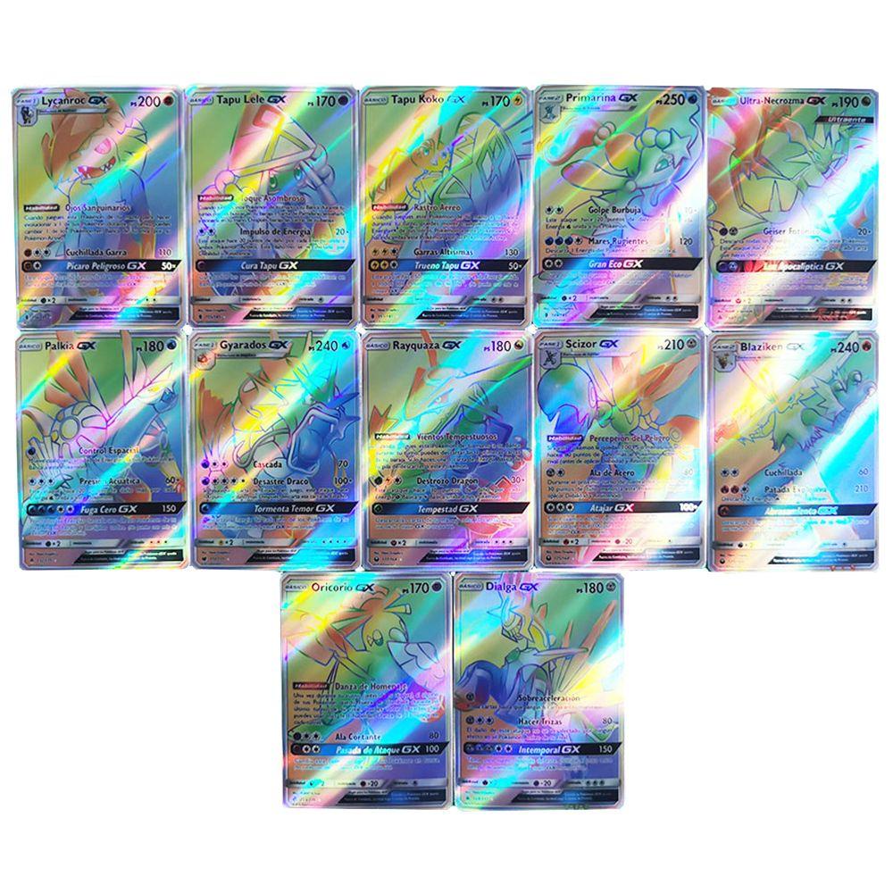 Thẻ bài Pokemon TAG TEAM GX VMAX phiên bản tiếng Tây Ban Nha cho trẻ em