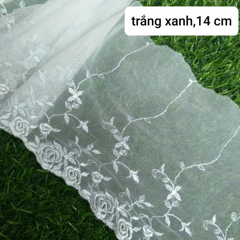 Ren lưới thêu chân ,size từ 14 cm đến 18 cm
