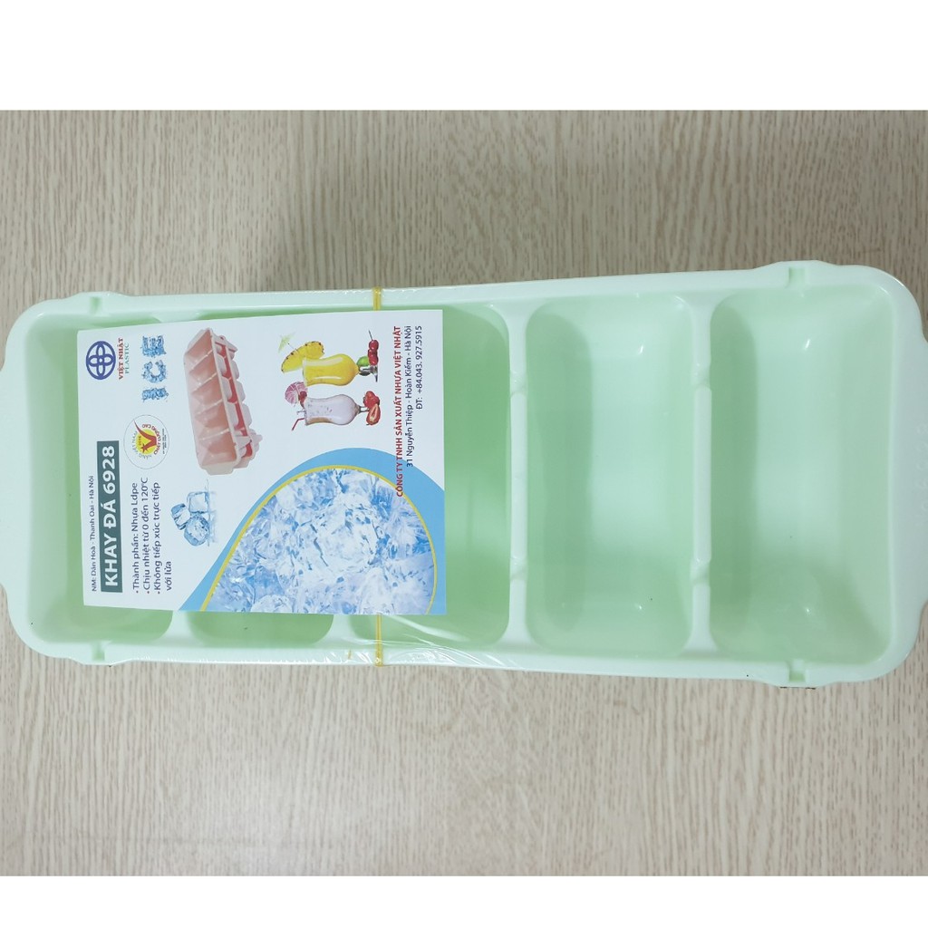 Khay làm đá, khay làm đá để tủ lạnh loại 5 viên, chất liệu nhựa dẻo cao cấp – Việt Nhật 6928, An toàn tuyệt đối