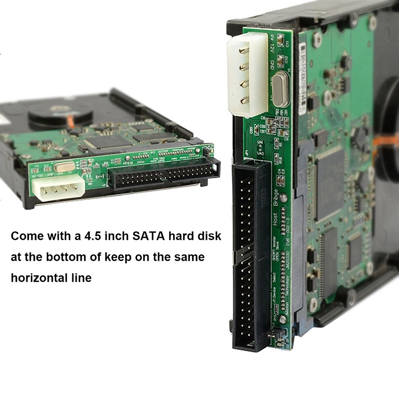 Bộ Chuyển Đổi Sata Sang IDE 2.5 Sata Nữ Sang 3.5 "IDE Nam 40 Pin Cổng 1.5Gbs Hỗ Trợ ATA 133 100 HDD 