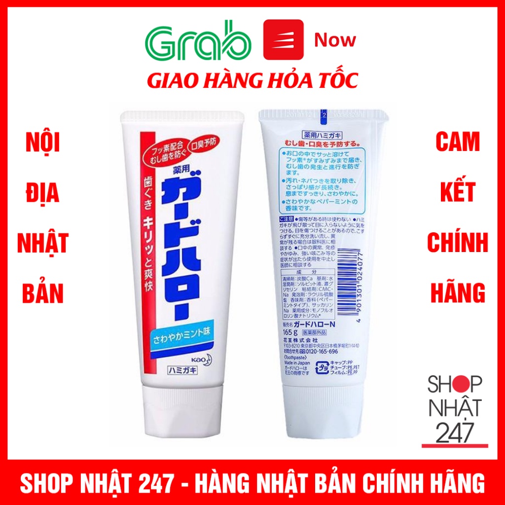 Kem đánh trắng răng cho người lớn KAO 165g nội địa Nhật Bản