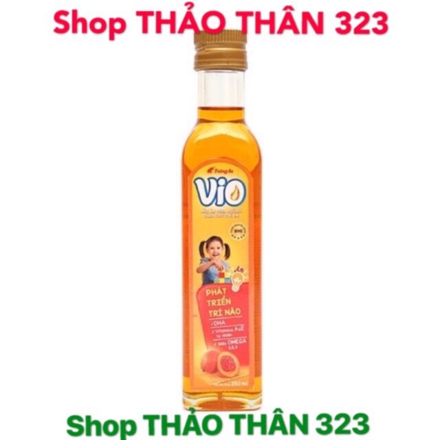 Dầu Ăn Dinh Dưỡng ViO Gấc Tường An 250ml