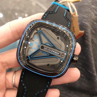 Đồng Hồ Nam [Sevenfriday - M3/02] - Automatic - Hộp Gỗ, Sách, Thẻ Bảo Hành 2 năm , Khăn, Dây Cao Su Cao Cấp Tặng Kèm