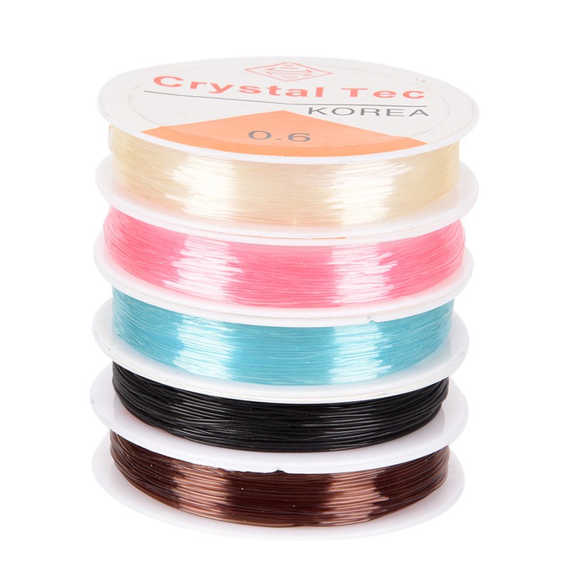 Cuộn Dây Làm Trang Sức Co Giãn 1 Cuộn 0.6mm