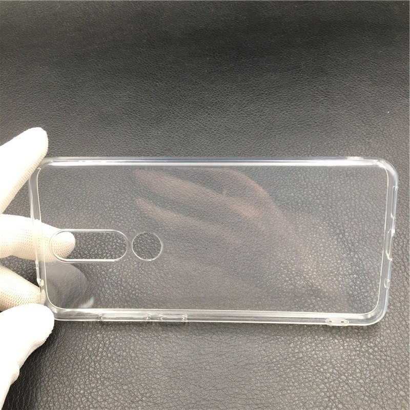 Ốp lưng Nokia 5.1 Plus (Nokia X5) Silicon Dẻo Loại tốt trong suốt