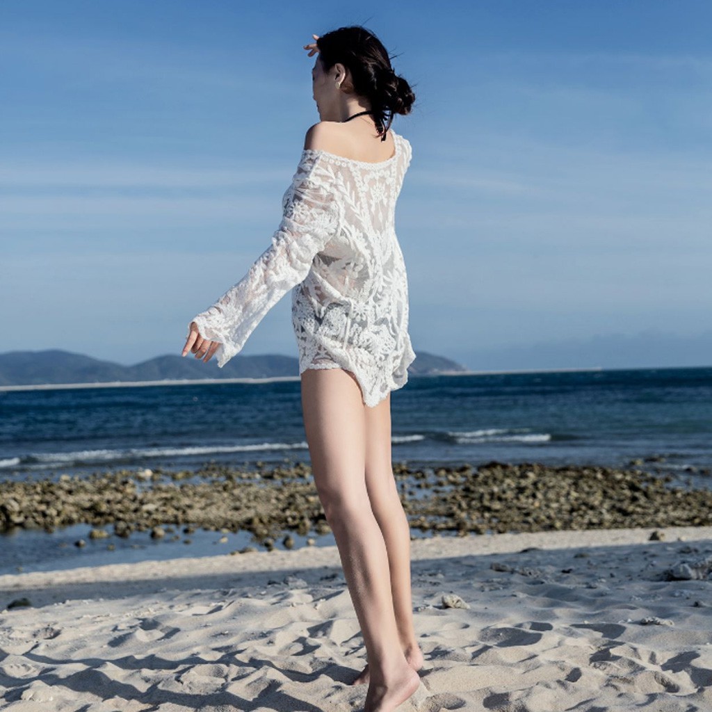 Áo khoác ren đi biển duyên dáng AKB-001i | BigBuy360 - bigbuy360.vn