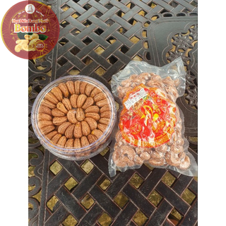 [Điều Cồ Xếp Hoa] 500Gr Hạt Điều Rang Muối Size Lớn A Cồ