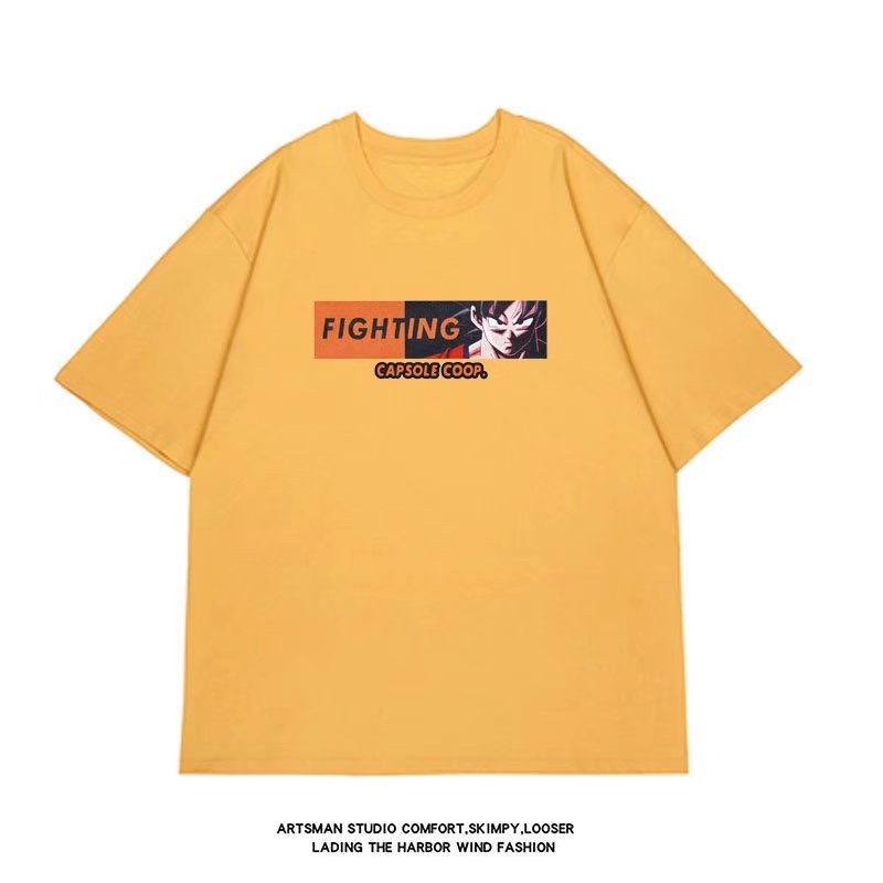 【M-8XL】Áo Thun Tay Lỡ Dáng Rộng In Chữ Thời Trang Mùa Hè Mới Cho Nam