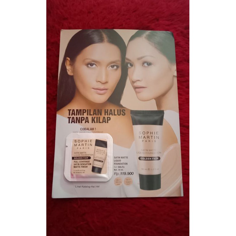 Mẫu Thử Mẫu Thử Fondation Gold Fair By Sophie