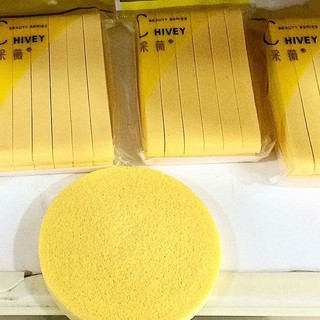 Gói 12 Miếng Bọt Biển Rửa Mặt Chivey