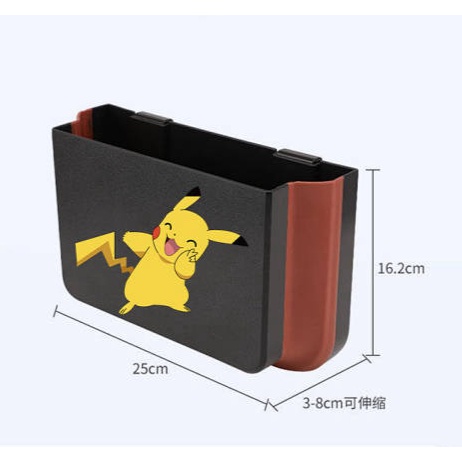 Túi đựng đồ/ rác treo ghế phía sau ô tô có thể gập lại có thể thu vào tiện lợi