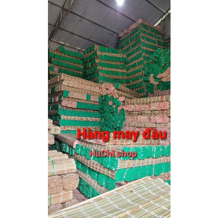 Mành sáo che nắng mưa khổ 1.6x2 mét tặng cả ròng rọc và dây kéo