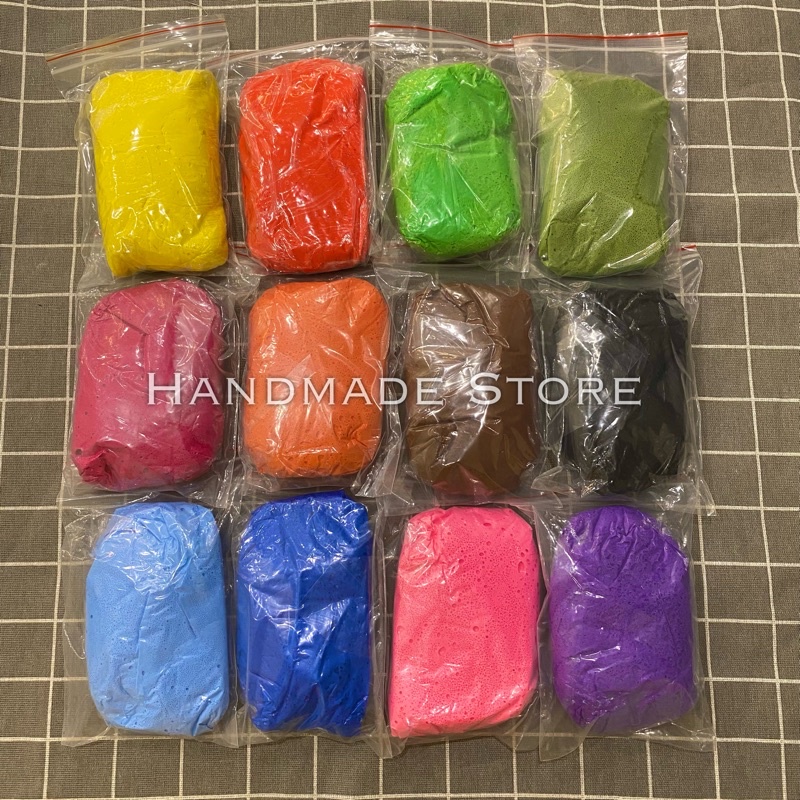 Đất Thái Màu Pha Sẵn (Gói 100G) - (Ứng Dụng Trang Trí Bánh Thay Fondant)