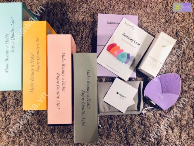 [BH 1 ĐỔI 1] Máy rửa mặt Sunmay Luxury - Lavender | BigBuy360 - bigbuy360.vn