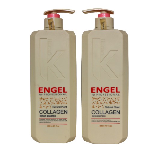 Lẻ Dầu Gội Hoặc Xả Engel For Professinal Collagen 800ml