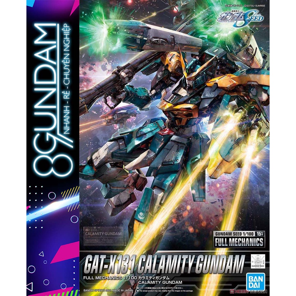 Mô Hình Lắp Ráp Gundam SEED Full Mechanics FM 1/100 Calamity