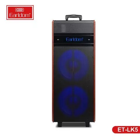 Loa Kéo Di Động Earldom ET-LK5 ( Kèm 2 Mic Không Dây.