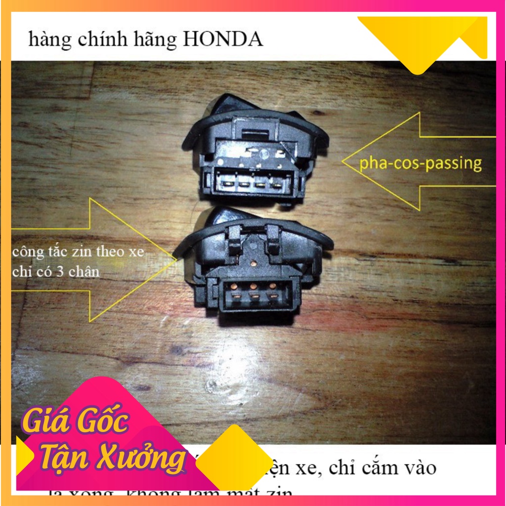 🥇 Công Tắc Passing SH Chính Hãng Honda ( tặng jack 4 chân - Chế Passing Honda đời mới) 🥇 (Ảnh Sp thật)