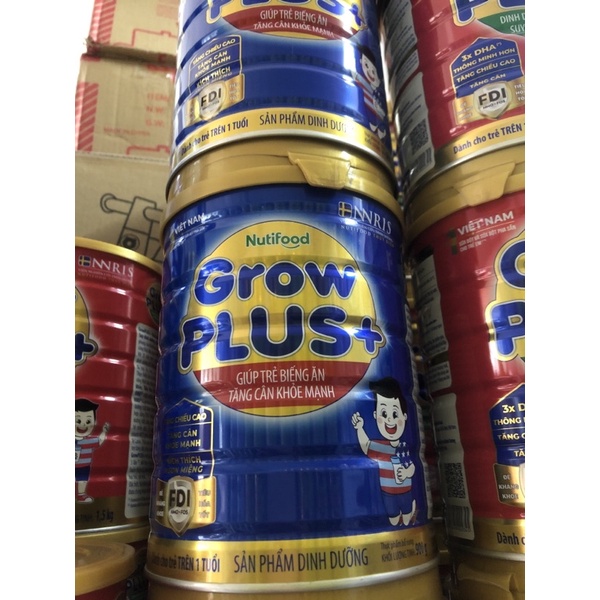 SỮA GROW PLUS+ (xanh) 900g Nutifood