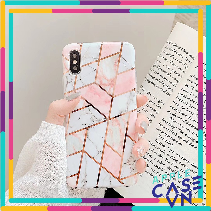 Ốp iPhone vân đá ô nhỏ(Tứ giác nhỏ) - AppleCase.VN