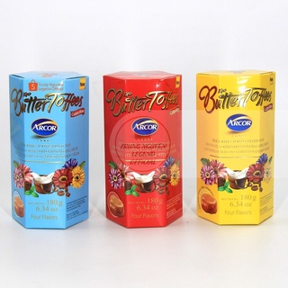 Kẹo Arcor Butter toffees. hộp giấy 180g