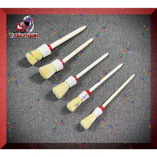 Bộ 5 Cọ Lông heo Rửa xe máy đa năng MS25